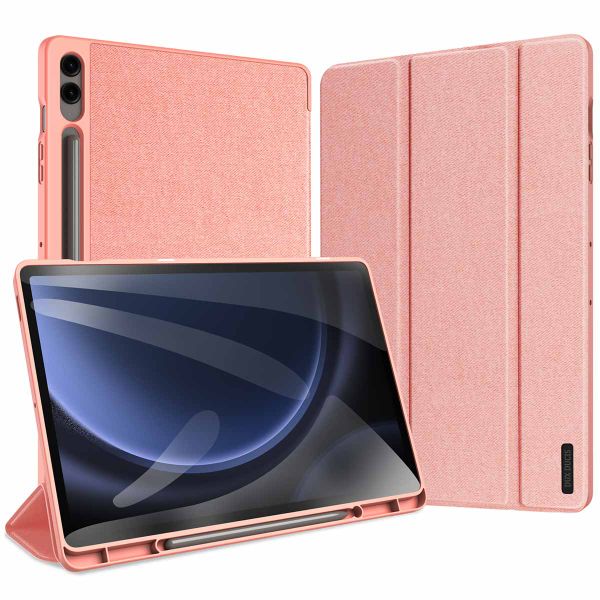 Dux Ducis Coque tablette Domo Samsung Galaxy Tab S9 FE Plus - Rose