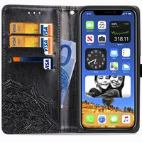 Etui de téléphone portefeuille Mandala Apple iPhone 12 (Pro)