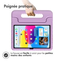 imoshion Coque kidsproof avec poignée iPad 11 (2025) 11 pouces / iPad 10 (2022) 10.9 pouces - Lila