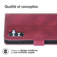 imoshion Etui de télephone portefeuille avec cordon Samsung Galaxy A54 (5G) - Rouge