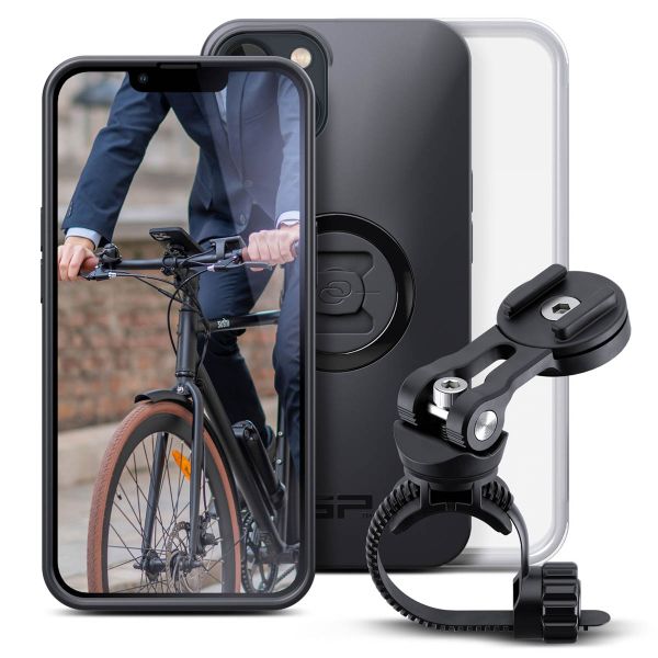 SP Connect Bike Bundle II - Support de téléphone pour vélo iPhone 13 Pro - Noir