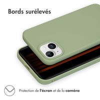 imoshion Coque Couleur iPhone 15 Plus - Olive Green