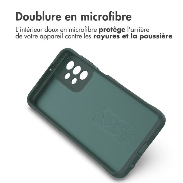 imoshion Coque arrière EasyGrip Samsung Galaxy A32 (5G) - Vert foncé