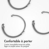 imoshion Bracelet magnétique milanais Samsung Galaxy Watch Ultra (2024/2025) - Argent