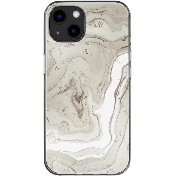 imoshion Coque design pour iPhone 13 - Sandy Marble