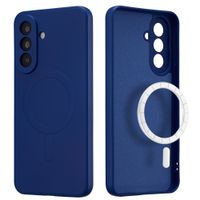 imoshion Coque Couleur avec MagSafe Samsung Galaxy A37 (5G) - Royal Blue