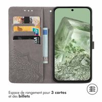 imoshion Etui de télephone Mandala Google Pixel 8a - Gris