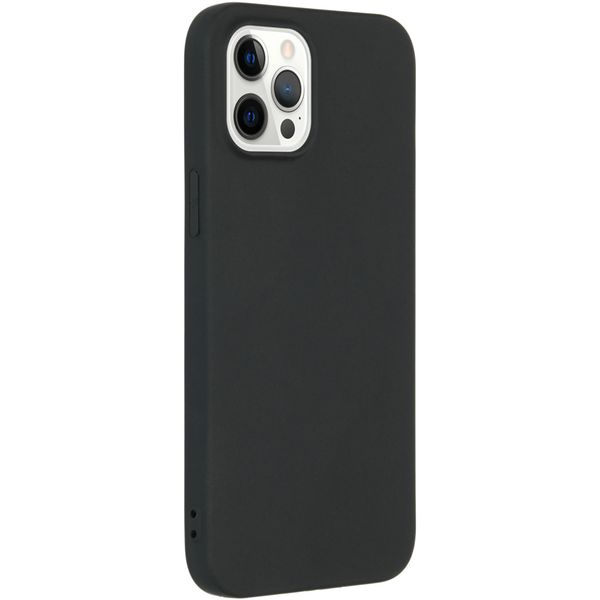 imoshion Coque Couleur Apple iPhone 12 Pro Max - Noir