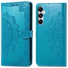 imoshion Etui de téléphone portefeuille Mandala Samsung Galaxy A55 - Turquoise