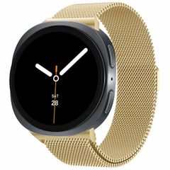 imoshion Bracelet magnétique milanais Samsung Galaxy Watch 8 (40/44mm) / Classic (46mm) - Doré