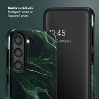 Selencia Coque arrière Vivid Samsung Galaxy S23 - Chic Marble Quartz