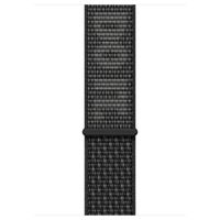 Apple Nike Sport Loop bracelet Apple Watch Series 1-10 / SE / Ultra (2) - 42/44/45/46/49 mm - Black / Summit White