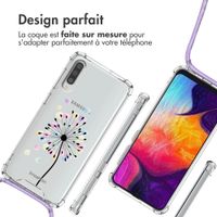 imoshion Coque Design avec cordon Samsung Galaxy A50 - Sandstone Dandelion