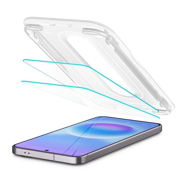 Spigen Protection d'écran en verre trempé GLAStR Fit 2 Paquets + Applicator Samsung Galaxy A57 (5G)