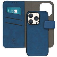 imoshion Etui de télephone luxe 2-en-1 amovible Apple iPhone 15 Pro - Bleu