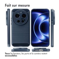 imoshion Coque Brushed Xiaomi 17 Ultra - Bleu foncé