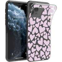 imoshion Coque Design iPhone 11 Pro - Cœurs - Rose