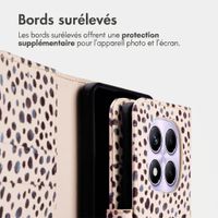 imoshion Étui de télephone portefeuille Design Xiaomi Redmi Note 14 Pro (4G) - Black And White Dots