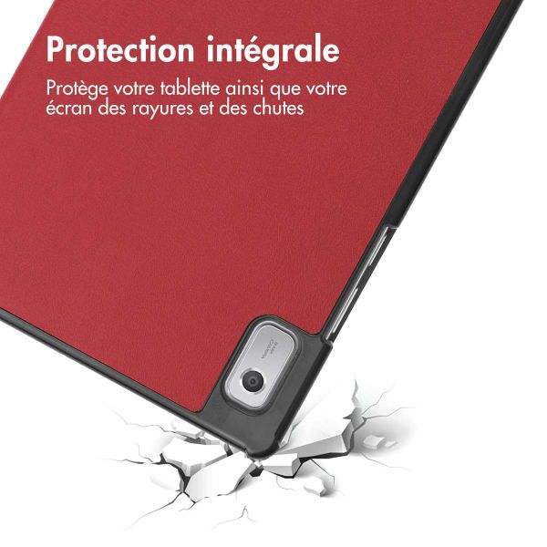 imoshion Coque tablette Trifold Lenovo Tab M9 - Rouge