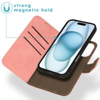 imoshion Etui de télephone luxe 2-en-1 amovible Apple iPhone 16 - Rose