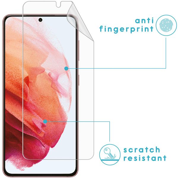 imoshion Protection d'écran Film 3pack Samsung Galaxy S21