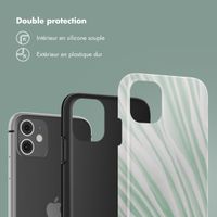 Selencia Coque arrière Vivid Apple iPhone 11 - Nature Grayed Jade