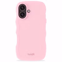Holdit Coque Wavy Apple iPhone 16 - Pink