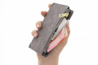 Porte-monnaie de luxe iPhone Xr - Gris