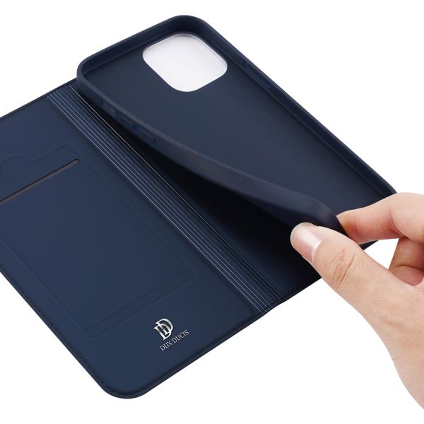 Dux Ducis Étui de téléphone Slim iPhone 14 - Bleu foncé