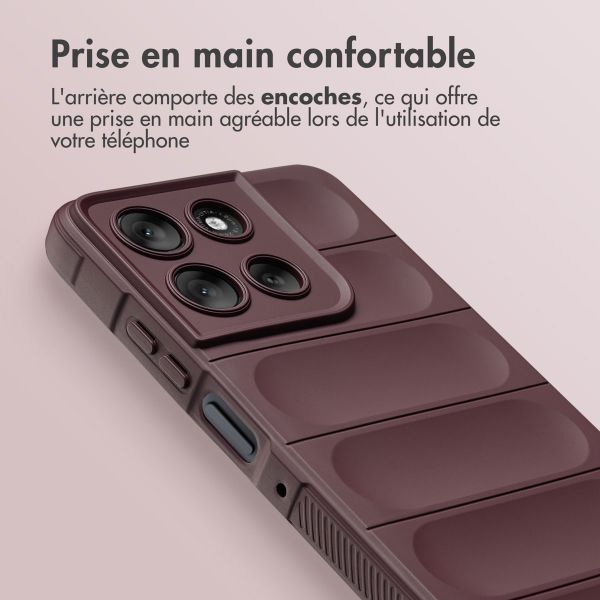 imoshion EasyGrip Backcover Motorola Moto G56 - Aubergine