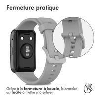 imoshion Bracelet en silicone Huawei Watch Fit - Gris