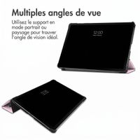 imoshion Coque tablette Design Trifold Samsung Galaxy Tab S9 11.0 pouces / S10 Lite / S10 FE / S9 FE 10.9 pouces - Happy Dots