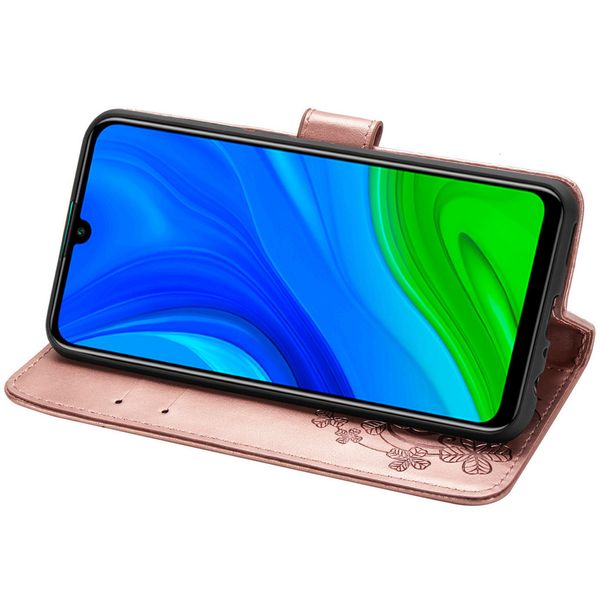 Etui de téléphone Fleurs de Trèfle Huawei P Smart (2020)