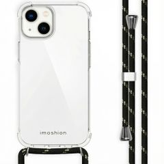 imoshion Coque avec dragonne Apple iPhone 14 - Noir & Doré