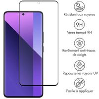 Accezz Protection d'écran en verre trempé Full Cover Xiaomi Redmi Note 13 Pro Plus (5G) - Transparent