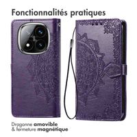imoshion Etui de télephone Mandala Xiaomi Poco X7 - Violet