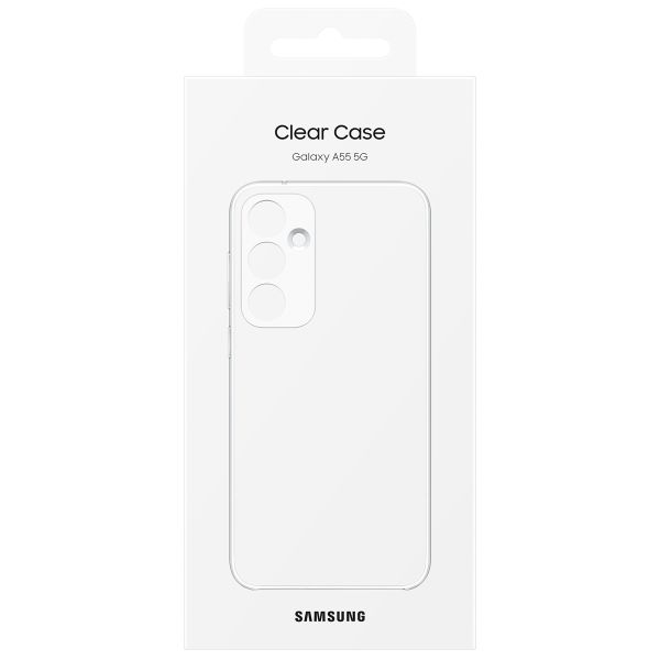 Samsung Original Coque rigide Clear Samsung Galaxy A55 - Transparent