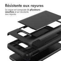 imoshion Coque arrière avec porte-cartes Samsung Galaxy S10e - Noir