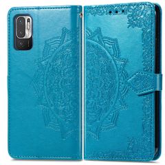 imoshion Etui de télephone Mandala Xiaomi Redmi Note 10 (5G) - Turquoise