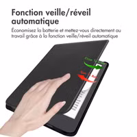 imoshion Étui de liseuse portefeuille Slim Hard Pocketbook Verse Lite - Noir