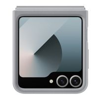 Samsung Original Coque KindSuit en Cuir Végan Samsung Galaxy Z Flip 6 / Flip 7 FE - Gray