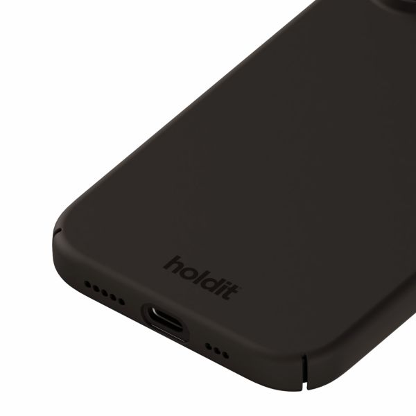 Holdit Coque Slim iPhone 16 - Black