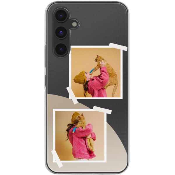 Coque personnalisée avec pellicule N°2 Samsung Galaxy A54 (5G) - Transparent