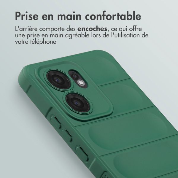 imoshion EasyGrip Backcover Oppo Reno 13 F (5G) - Vert foncé