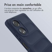 imoshion Coque arrière EasyGrip Oppo A58 (4G) - Bleu foncé