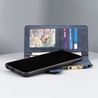 Porte-monnaie de luxe iPhone Xr - Bleu foncé