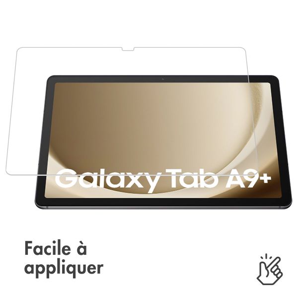 imoshion Protection d'écran en verre trempé Samsung Galaxy Tab A9 Plus