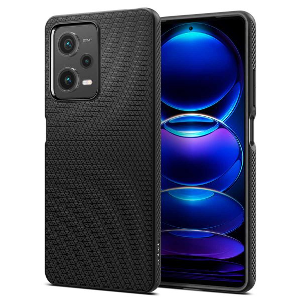 Spigen Coque Liquid Air Xiaomi Redmi Note 12 Pro - Noir