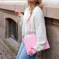 Holdit Coque Silicone Apple iPhone 15 Pro Max - Rouge Pink