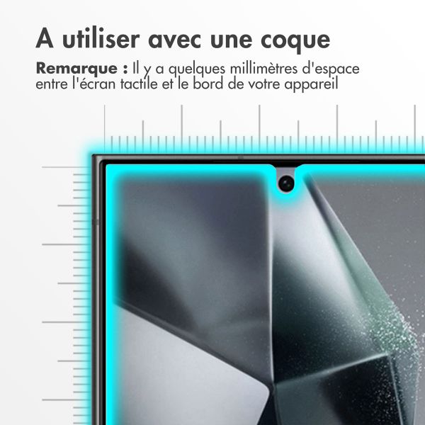 Accezz Protection d'écran en verre trempé 2-pack Samsung Galaxy S24 Ultra